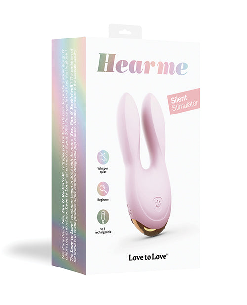 Lovely planet 6032145 Hear Me Flexible Ear Stim, Pink