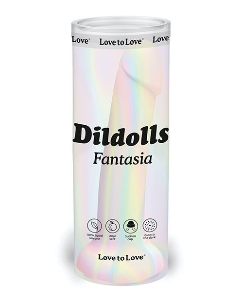 Lovely Planet/Dorcel 6032671 Fantasia Phosphorescent Dildoll, Silicone