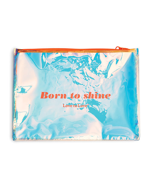 Lovely Planet 6033135 Born to Shine Pouch - Vivid Orange, PVC