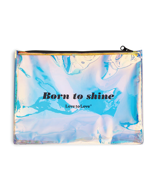 Lovely Planet 6033159 Born to Shine Pouch, PVC, Black Onyx