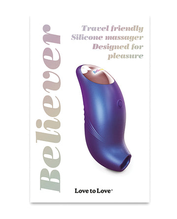 Lovely Planet/Dorcel 6033234 Believer Mini Tongue Flicker, 5 Modes, Blue