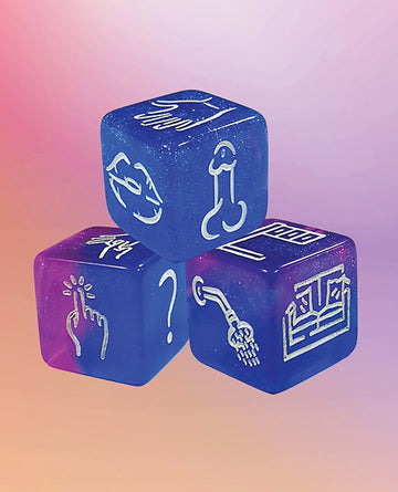 Lovely Planet/Dorcel 6033395 Let's Dice w/Door Hanger, Blue