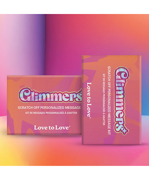 Lovely Planet/Dorcel 6033401 Glimmers Personalized Scratch Off, Multi Color