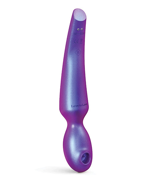 Lovely Planet/Dorcel 6033524 Pleaser Wand, Iridescent Night Silicone Massager