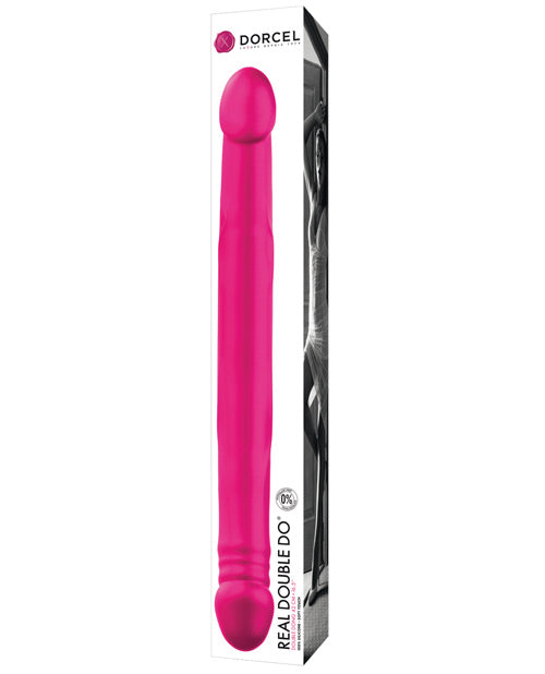 Dorcel 6070833 Real Double Do Dong, 16.5 Inch Pink Silicone