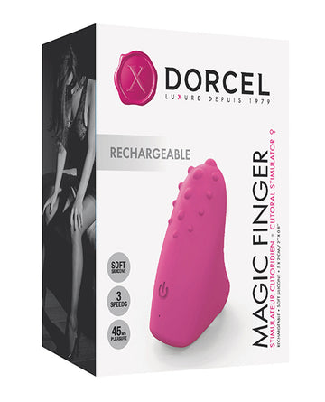 Lovely Planet/Dorcel Magic Finger Rechargeable Clitoral Massager, Rose