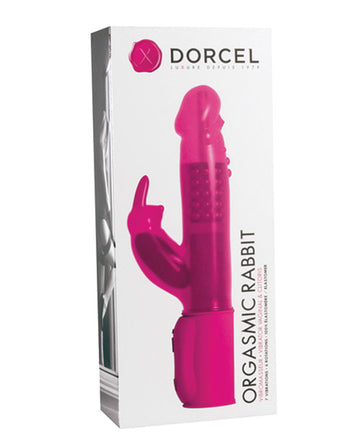 Lovely Planet/Dorcel 7010005 Orgasmic Rabbit, Vibrating Pink Elastomer