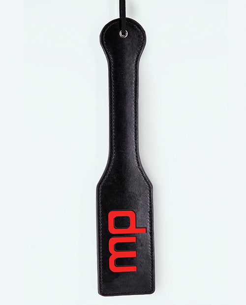 Male Power 803-466 Lust PU Leather MP Paddle, Black, 12-inch