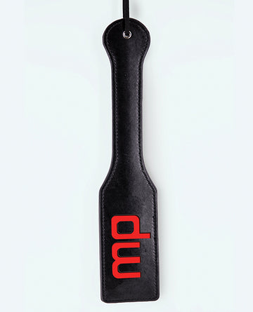Male Power 803-466 Lust PU Leather MP Paddle, Black, 12-inch