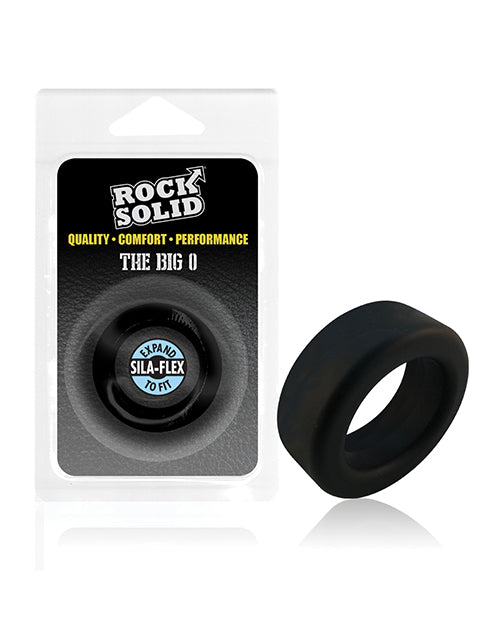 Doc Johnson 3700-43-CD Rock Solid Big O Ring, Black Silicone Enhancer