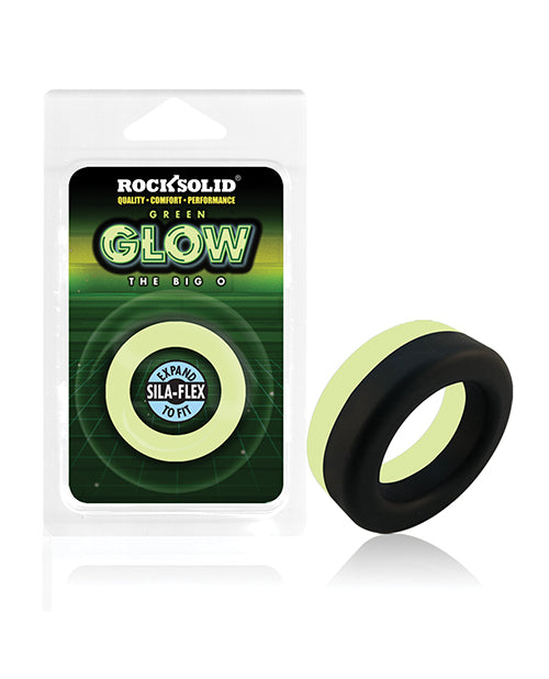 Doc Johnson 3700-44-CD Rock Solid Big O Ring, Glow in the Dark Silicone