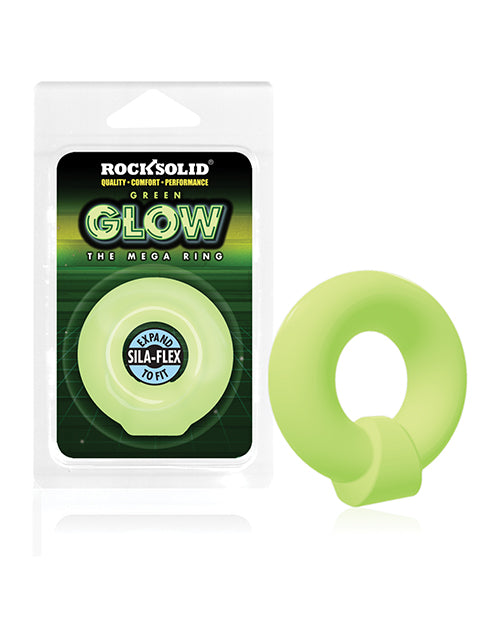 Doc Johnson 3700-38-CD Mega Ring, Glow in the Dark Silicone