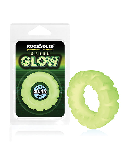 Doc Johnson 3700-58-CD The Tire Ring, Glow-in-the-Dark Silicone