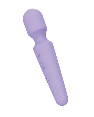 Love Verb Undress Me Copper-Infused Silicone Wand, Lilac, Rechargeable