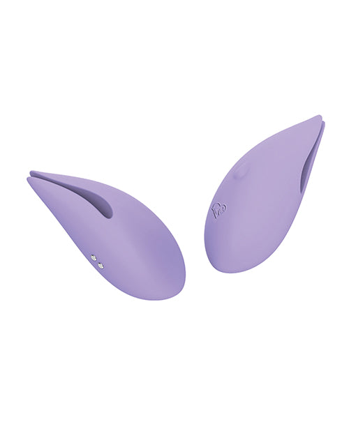 Love Verb 824073 Kiss Me Copper-Infused Clit Tickler, Lilac, 8 Patterns