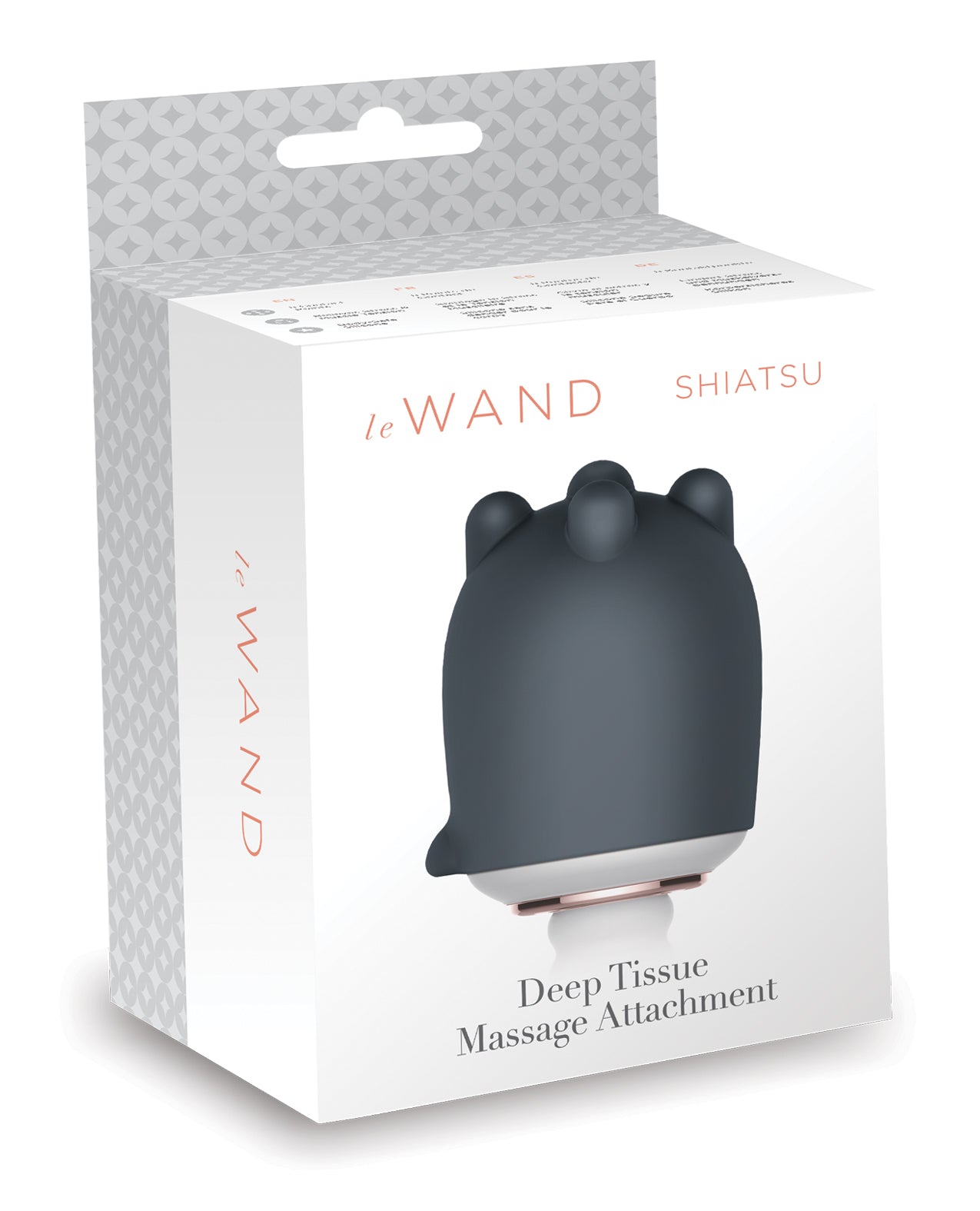 COTR Inc LW-006 Le Wand Shiatsu Massage Attachment, Vibrating Silicone