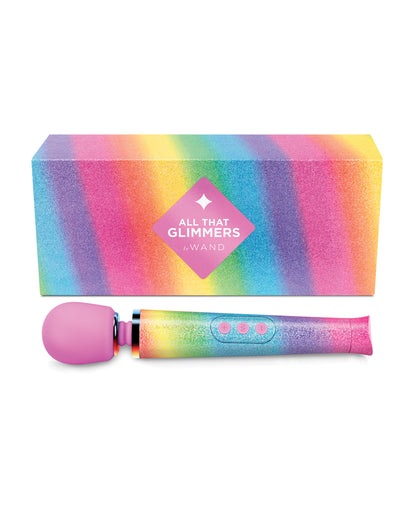 Le Wand Petite Rechargeable Wand Massager - Rainbow Ombre