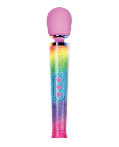 Le Wand Petite Rechargeable Wand Massager - Rainbow Ombre