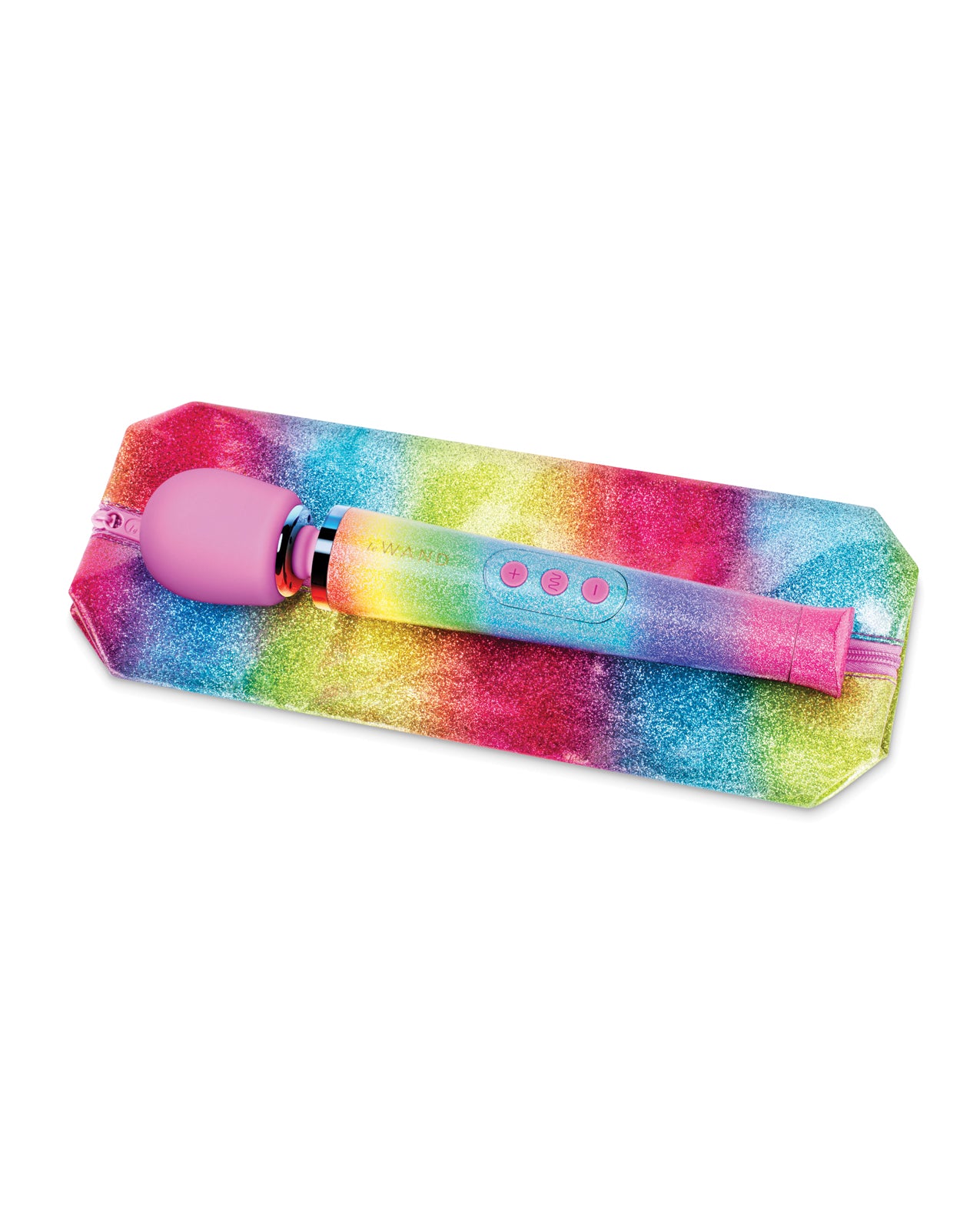 Le Wand Petite Rechargeable Wand Massager - Rainbow Ombre