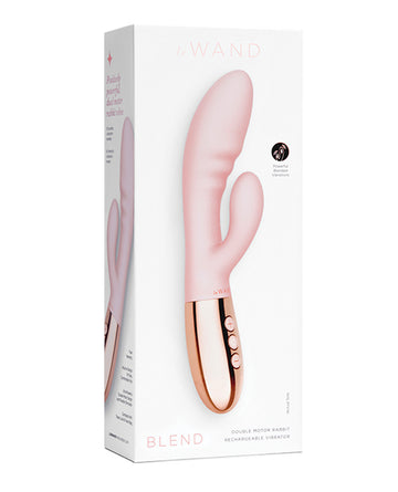 Le Wand LW-040 RG BLEND Double Motor Vibrator, Rose Gold, Rechargeable
