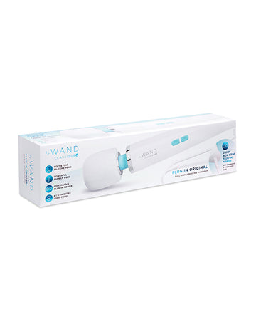 COTR Inc LW-056 WHT Classique Plug-In Wand Massager, 10 Speeds, White