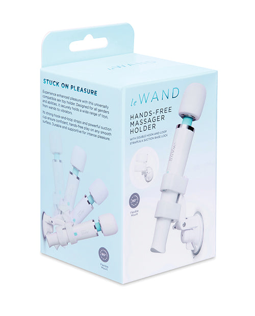 COTR Inc LW-070 Le Wand Classique Hands-Free Massager Holder, White Metal