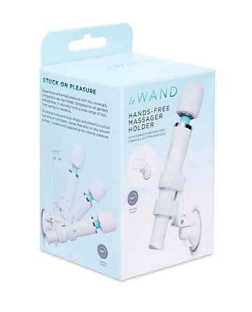 COTR Inc LW-070 Le Wand Classique Hands-Free Massager Holder, White Metal