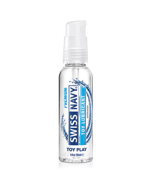 Swiss Navy Premium Toy Lubricant, Water-Based, 4 oz.