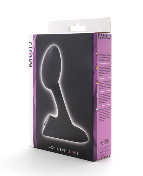 Mod designs 20557 Electro Stim Butt Plug, Silicone, 1.5" Shaft