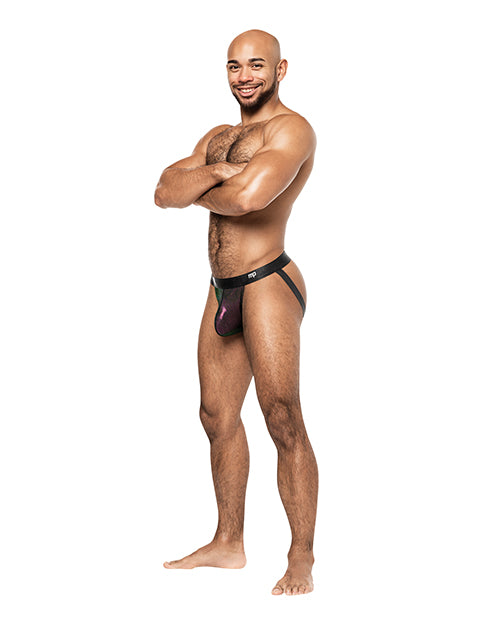 Male Power 353-277 Hocus Pocus Uplift Jock, Purple Stretch Poly Spandex L/XL