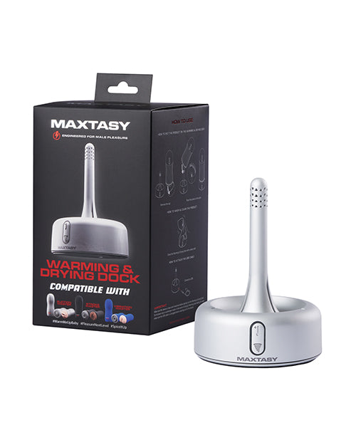 Maxtasy MAX-WARDRY01 Warming & Drying Dock, 5 Min Warm-Up, Grey