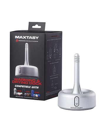 Maxtasy MAX-WARDRY01 Warming & Drying Dock, 5 Min Warm-Up, Grey