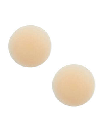 Neva Nude Ice Queen Skin Invisible Reusable Silicone Pasties, 3.1-inch, Nude