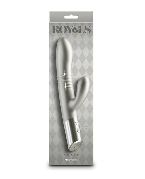 NS Novelties Royals Grace Rabbit Vibrator, 6 Speeds & 14 Functions