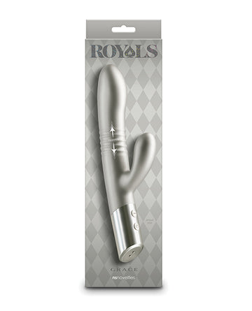 NS Novelties Royals Grace Rabbit Vibrator, 6 Speeds & 14 Functions