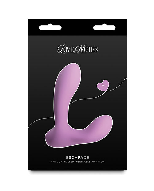 NS Novelties Love Notes Escapade App-Controlled Vibrator - Mauve