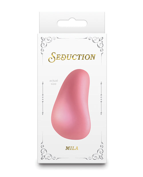 NS Novelties Seduction Mila Body Massager, Metallic Rose Gold – Rechargeable