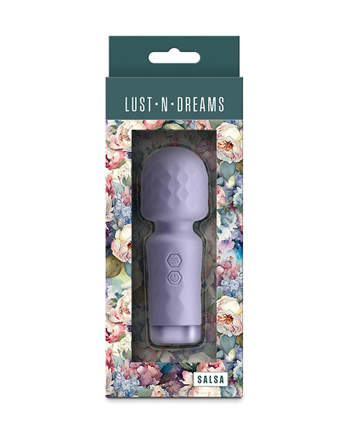 NS Novelties Salsa Wand, Lavender - Rechargeable, 3 Speeds, 7 Functions