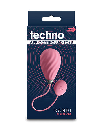 N S novelties inc. Techno Kandi Kegel, App Controlled - Pink