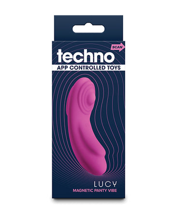 Ns novelties inc. Techno Lucy App Controlled Panty Vibe, Rechargeable, Magenta