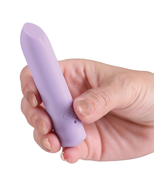 NS Novelties Minnie's Dot Compact Silicone Bullet Vibrator - Lilac