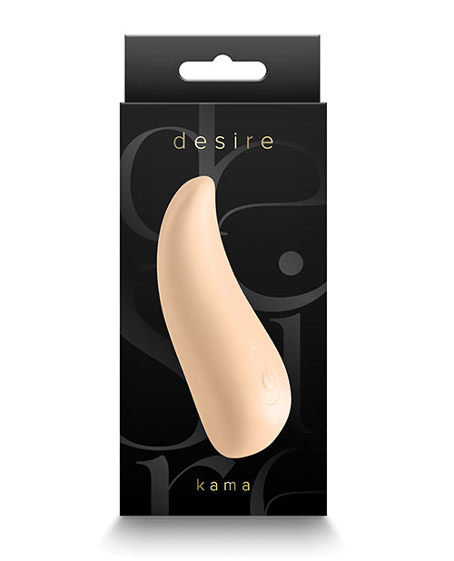 NS Novelties Desire Kama, Vanilla, Rechargeable Vibrating Silicone Massager