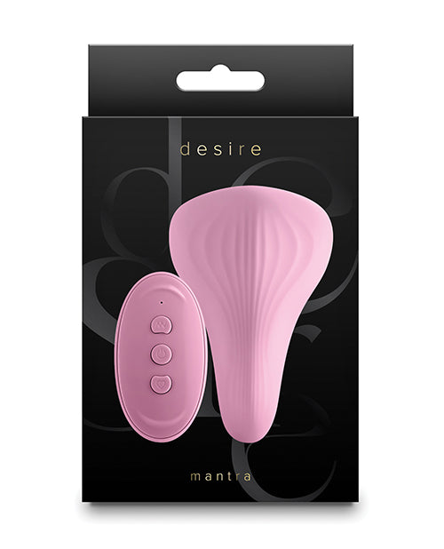 Ns novelties NSN-0327-04 Desire Mantra Panty Vibe, Coral