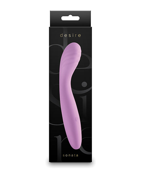NS Novelties Desire Sonata G-Spot Vibrator, Bubblegum Pink - Rechargeable
