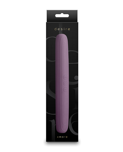 Ns novelties inc. Amore by Desire Silicone Double-Ended Vibrator - Mauve