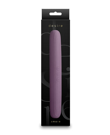 Ns novelties inc. Amore by Desire Silicone Double-Ended Vibrator - Mauve