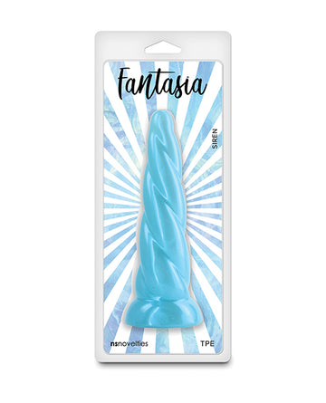 NS Novelties Fantasia Siren Flexible Pleasure Toy with Suction Base, Turquoise