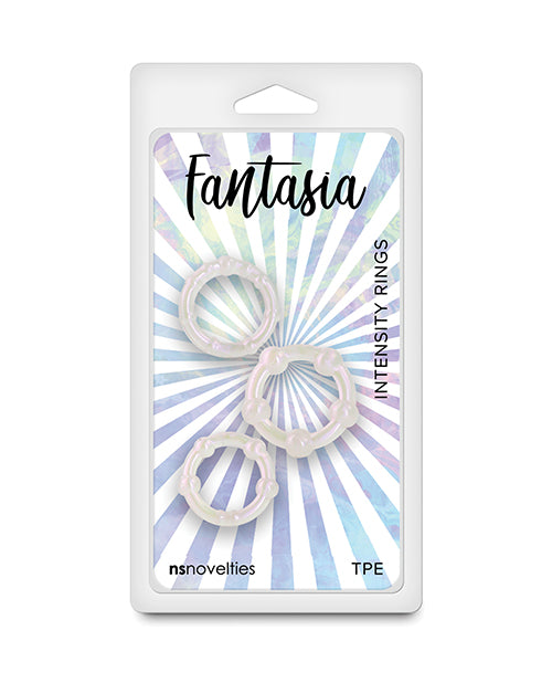Ns novelties inc. Fantasia Intensity Cock Rings, Pearl Finish