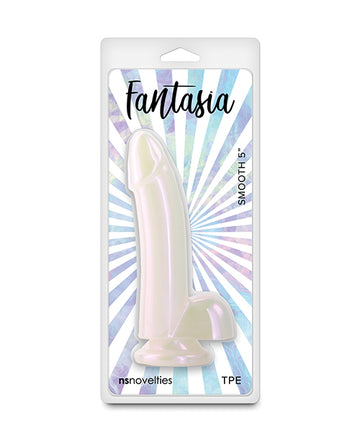 NS Novelties Fantasia Smooth Dildo, 5-Inch – Pearl