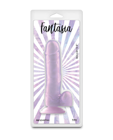 Ns novelties inc. NSN-0385-15 Fantasia Ballsy Dildo, 6.5-Inch Orchid